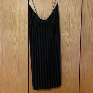 Forever 21 black and gold mini